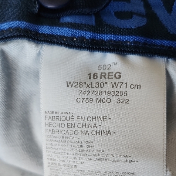 BUNDLE  Assorted Blue Denim Jeans - Picture 16 of 16